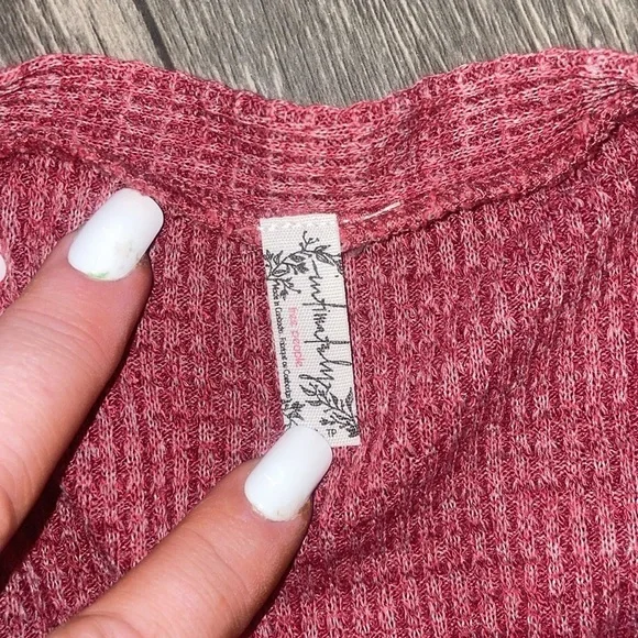 Free people Keep Your Cool Thermal Knit Bodysuit XS - Picture 5 of 7